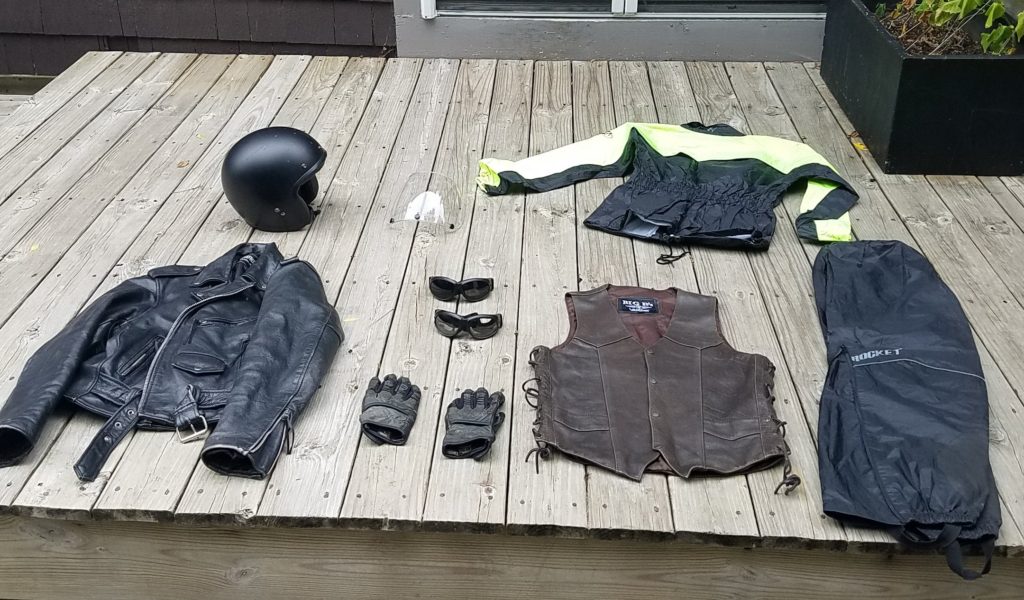 motorcycle trip gear